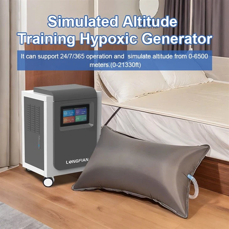 Hypoxic Generator High-altitude Simulation Training EU/US Stock 120L Buffer Bag Training Mask Use 0-6500M Simulated Altitude suppliers